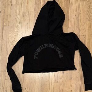 Powerhouse crop hoodie